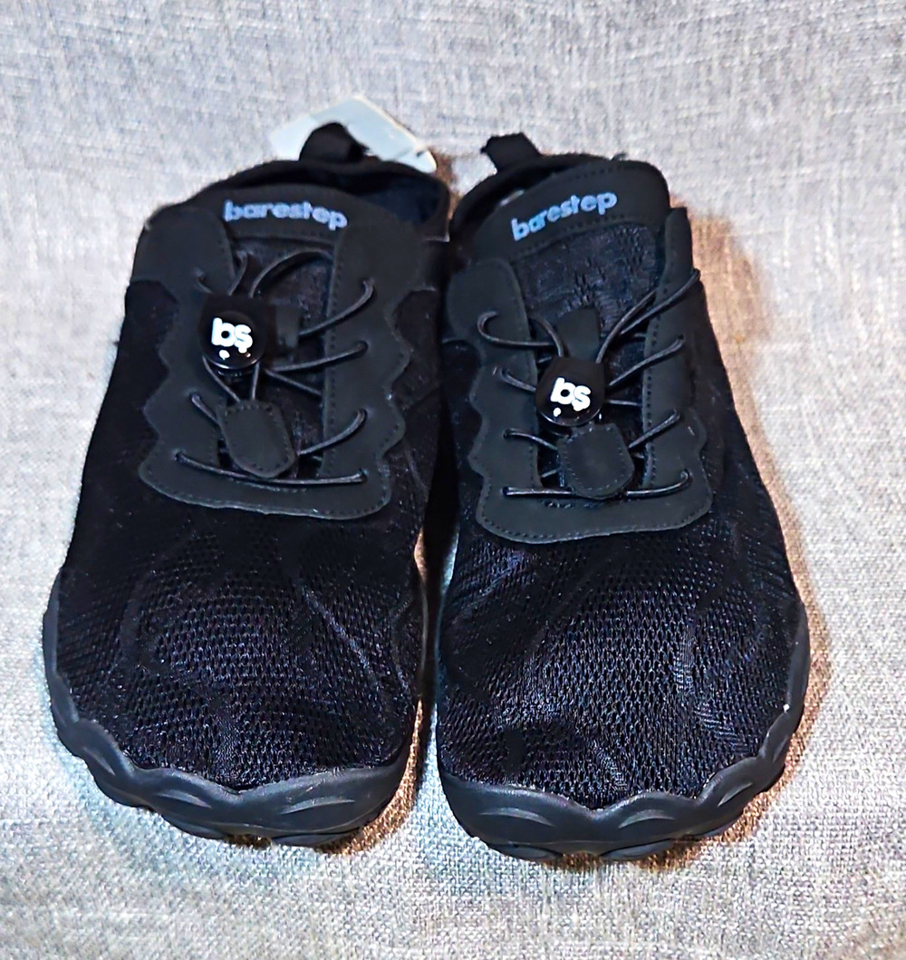 Barestep Active 2.0 Barefoot Shoes Men’s 11 EU 44 Black Wide Toe NEW